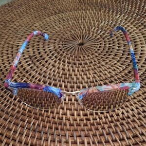 NWT Sonoma Floral Multi Colored Cat-Eye Sunglasses